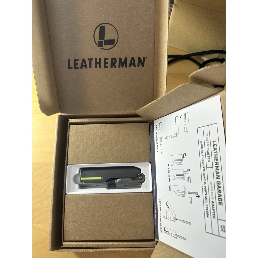 Leatherman Garage Batch #009 Adapter Ratcheting System with Modular Capability - Picture 3 of 6